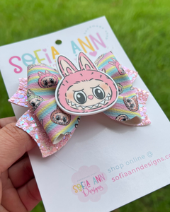 LaBubu 4" hair bow