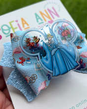 Load image into Gallery viewer, Cinderella 4&quot; hair bow