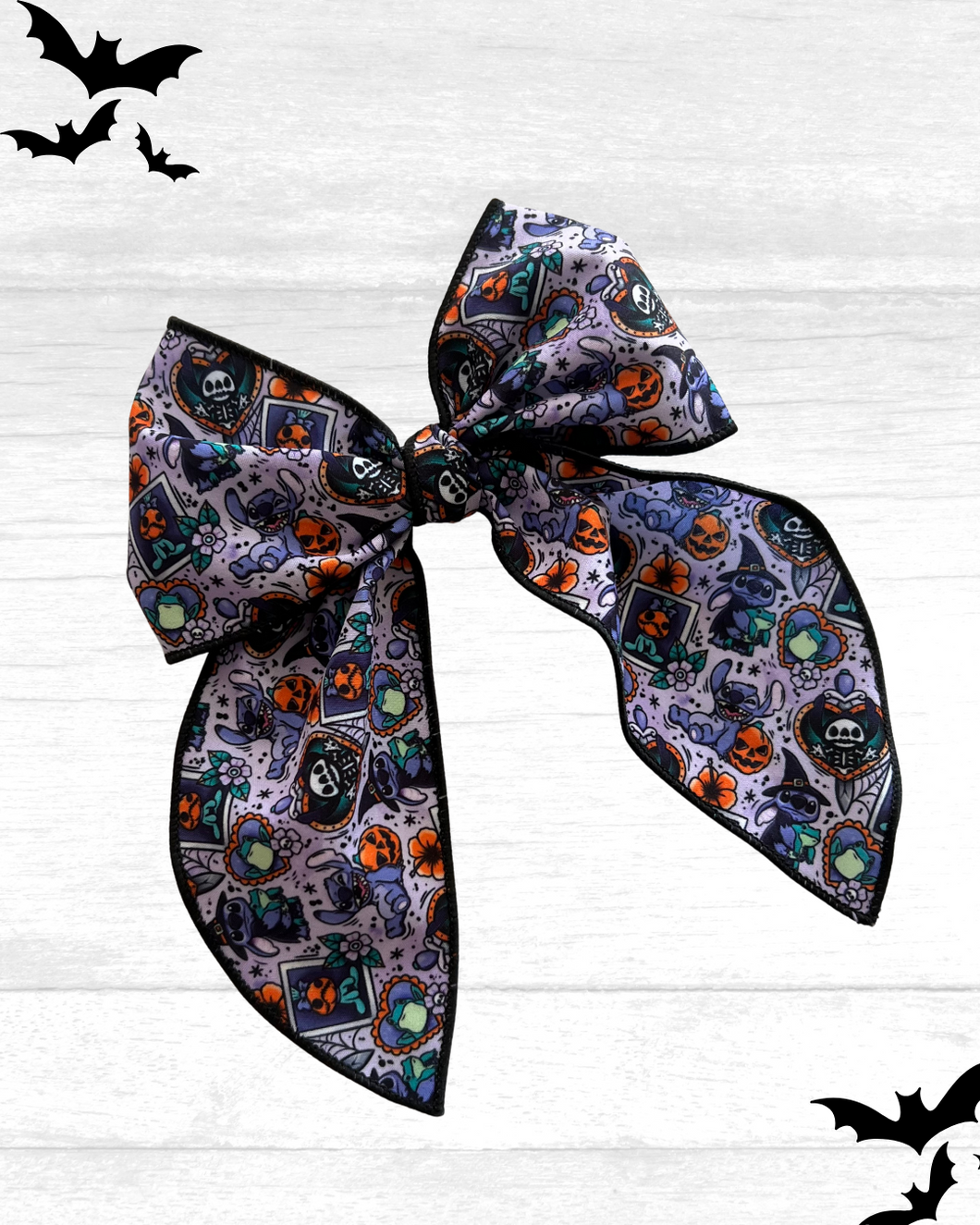 Witchy Stitch Fabric Bow
