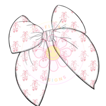 Load image into Gallery viewer, Ballet Fabric Bow