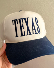 Load image into Gallery viewer, Texas Embroidered Hat