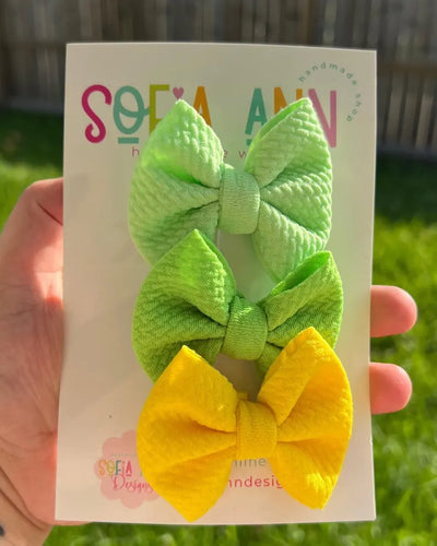 Solid Color Trio (Yellows)