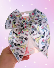 Load image into Gallery viewer, Princess Fabric Bow ( Choose your Princess)