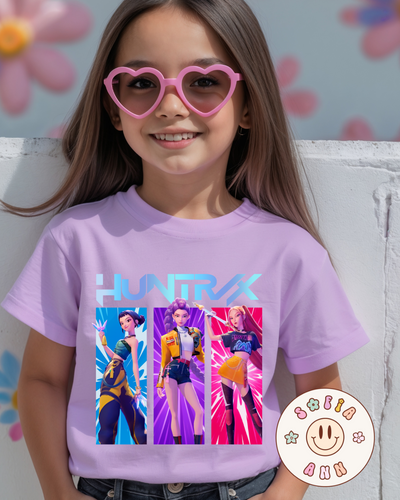 Huntrix Kpop Demon Hunters ( Design 2) - Youth Tee