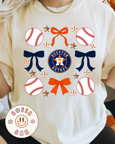 Astros Coquette Tee