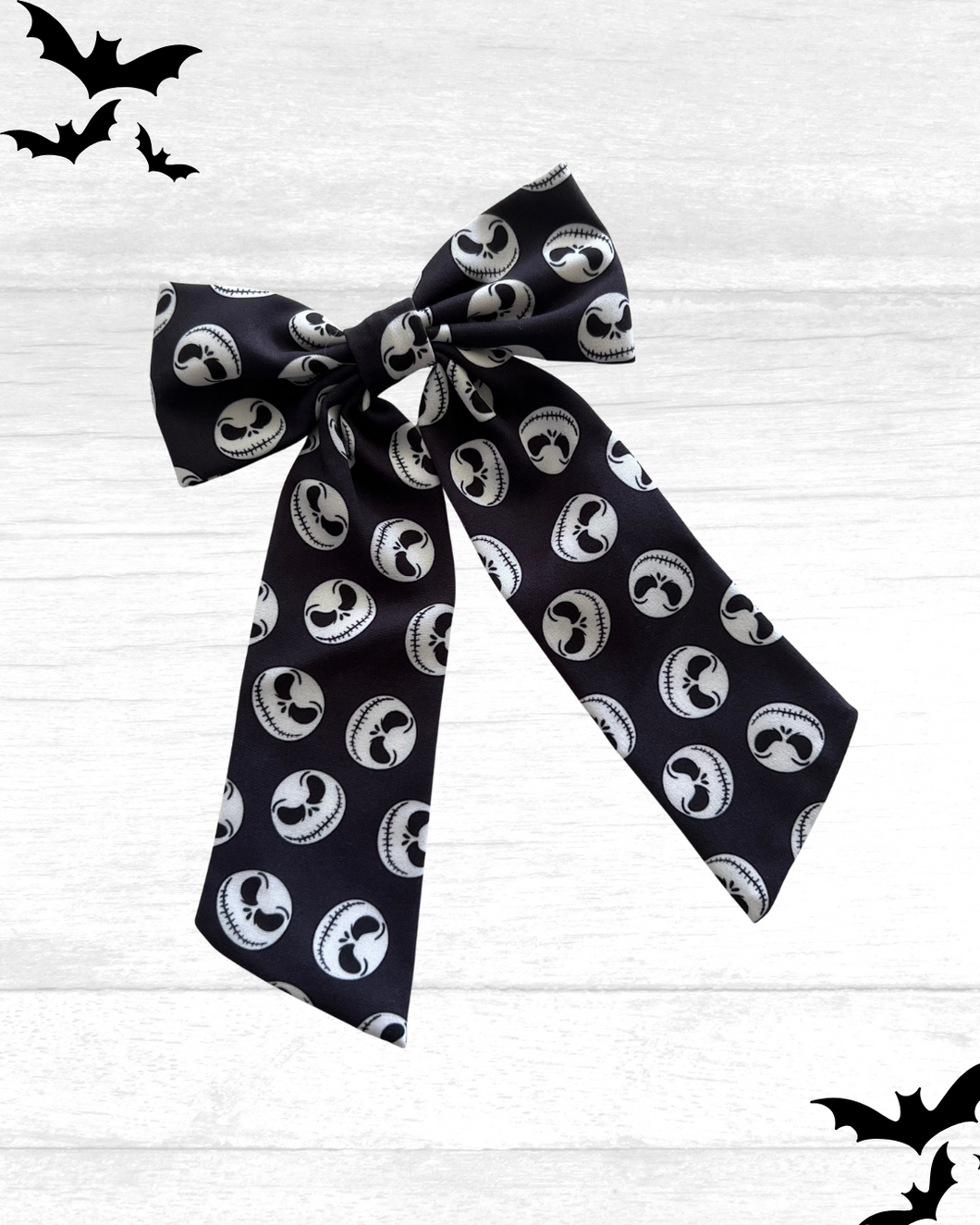 The Pumpkin King Fabric Bow