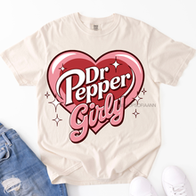 Load image into Gallery viewer, Dr Pepper Girly Tee