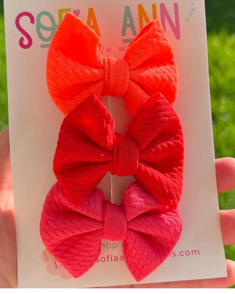 Solid Color Trio (Oranges)