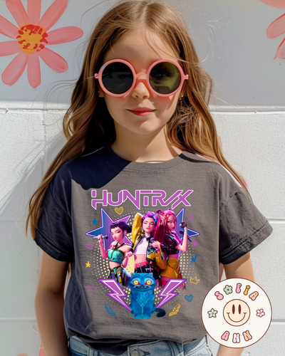 Huntrix Kpop Demon Hunters ( Design 3) - Youth Tee