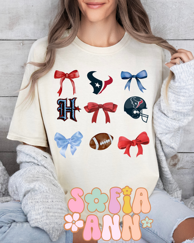 Texans Coquette Tee