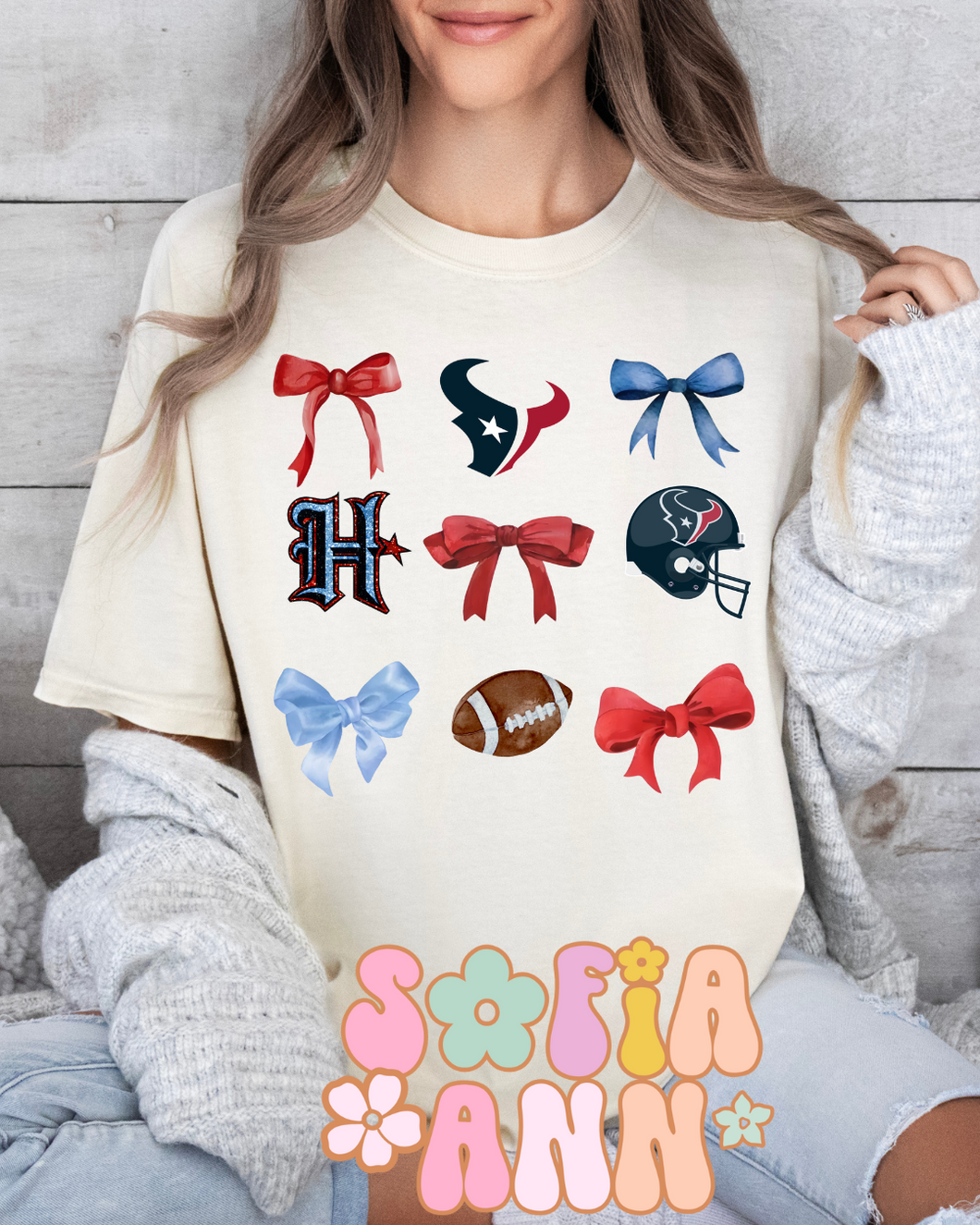 Texans Coquette Tee