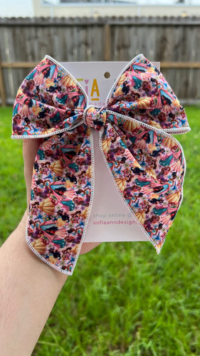 Princesses Fabric Bow