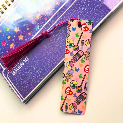 Y2K Vibes Metal Bookmark